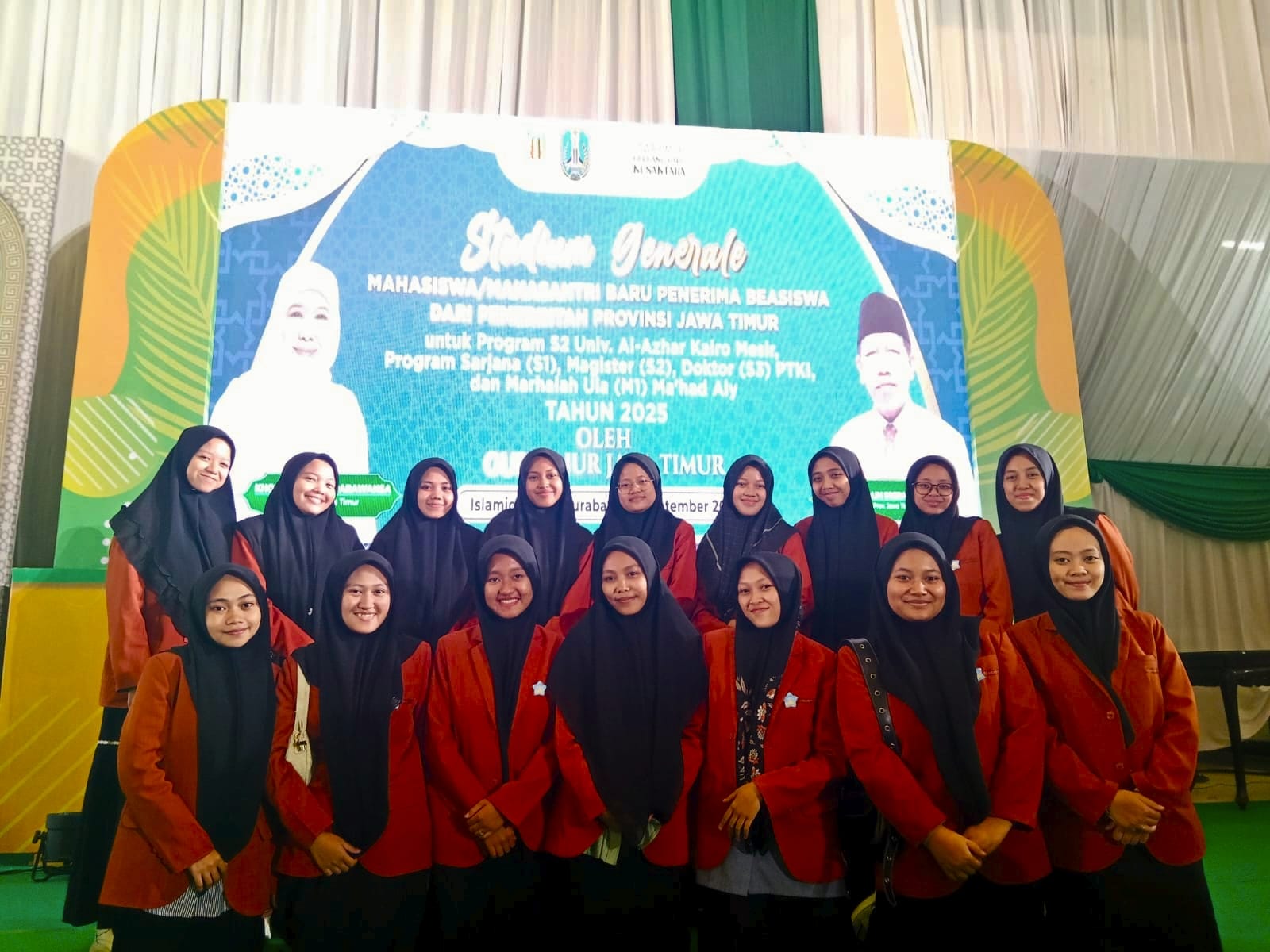 Mahasantri Ma’had Aly Al-Zamachsyari Ambil Bagian dalam Stadium General Beasiswa Gubernur Jatim