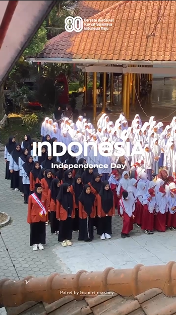 Semarak Hari Kemerdekaan: Upacara Kemerdekaan Republik Indonesia bersama Ma’had Aly Al-Zamachsyari.